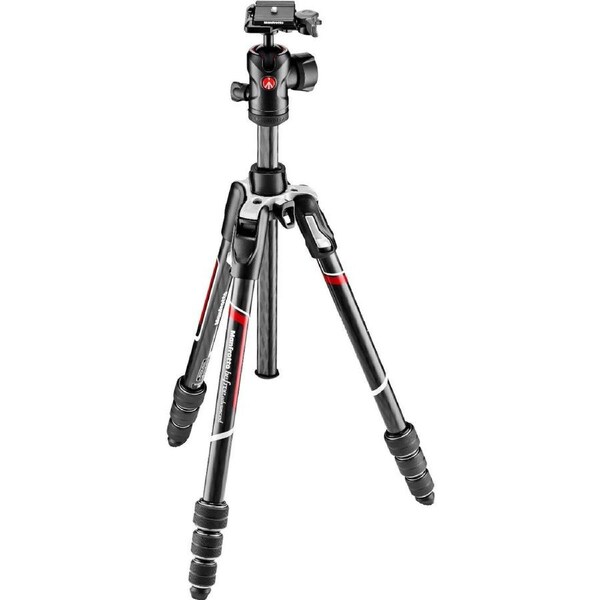 Manfrotto Befree Advanced Carbon Fiber Travel Tripod with 494 Ball Head Twist Locks