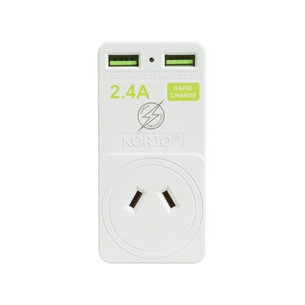 Korjo USB and Power Adapter Home and Japan