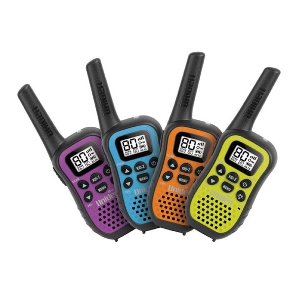 Uniden UH45-4 80 Channel UHF CB Walkie-Talkie Handheld Radio Quad Pack