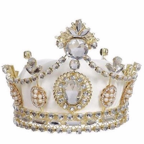 Mark Roberts Ivory Tiara Crown 15cm