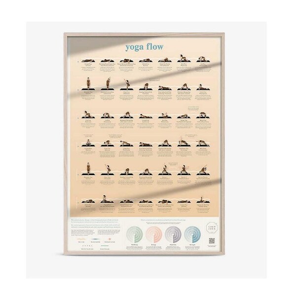 Calm Club Yoga Flow Poster