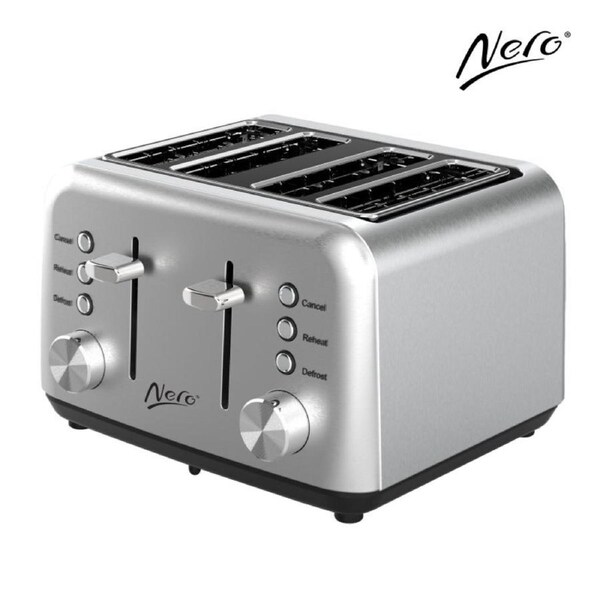 Nero 4 Slice Classic Style Toaster