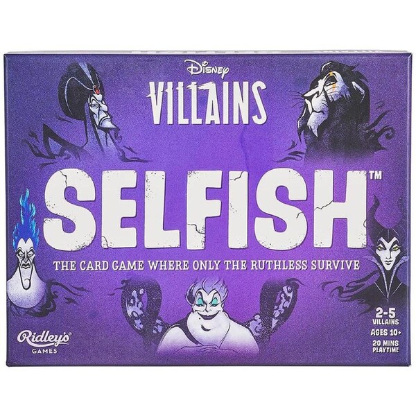 Ridley's Games Disney Villains Selfish Card Game