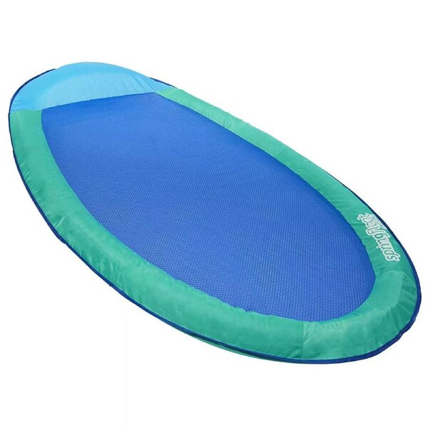 Swimways Spring Water 173cm Float Solid Inflatable Beach/Swimming Pool Mat Blue