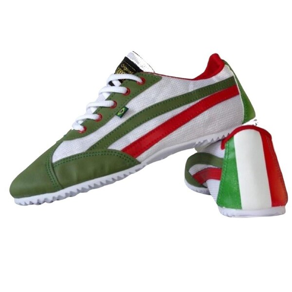 TAYGRA Slim Shoe Vegan Leather Recycled Flexible Ethical Handmade Sneakers Eco Italy / 39 EUR