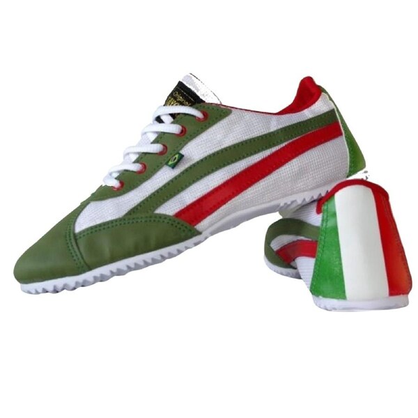 TAYGRA Slim Shoe Vegan Leather Recycled Flexible Ethical Handmade Sneakers Eco Italy / 41 EUR