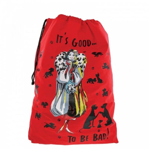Disney Enchanting - Christmas Sack - 101 Dalmatians - Cruella de Vil
