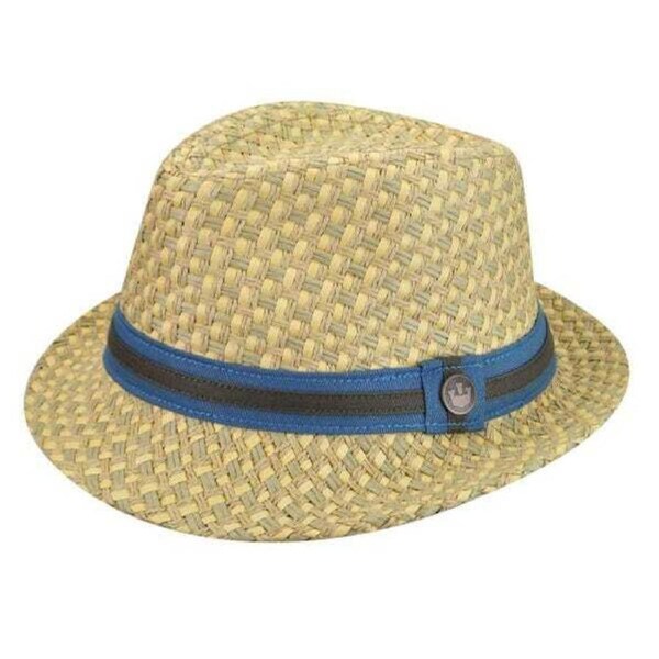 Goorin Bros. Malibu Fedora Straw Hat Mens Trilby Cap Panama Summer - Natural S