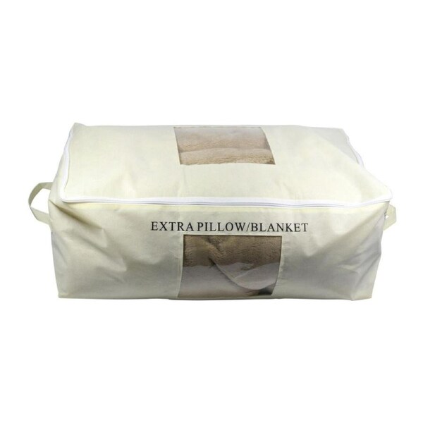 Pillow & Blanket Bag - Beige