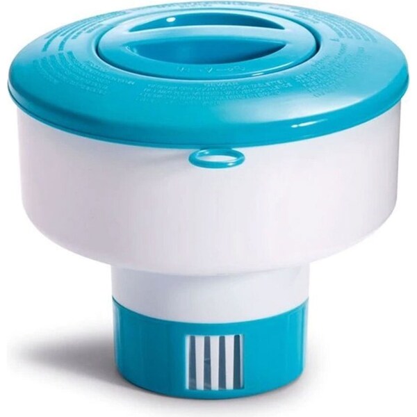 Intex 17.8cm Adjustable Floating Chemical Dispenser for Intex Pools/Pure Spa
