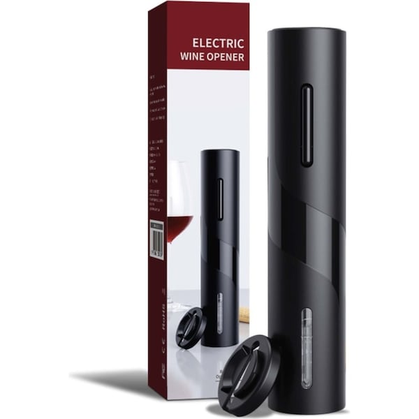 Electric Wine Bottle Opener Tool Automatic - Cordless Corkscrew - Foil Cutter
