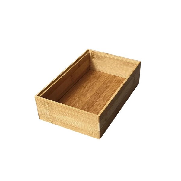 Bamboo Rectangle Stacking Box 2 x 15 x 23cm