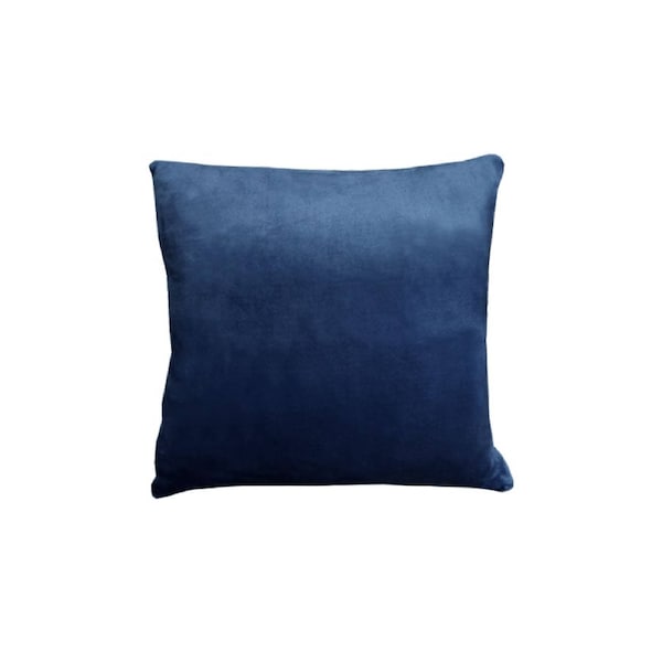 Augusta Faux Mink Quilt / Comforter Set Navy (Single, Double, Queen, King, Super King) Cushion