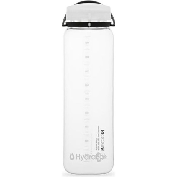 Hydrapak Recon 1L Water Bottle Drinking/Hydration Travel Camping/Hiking White