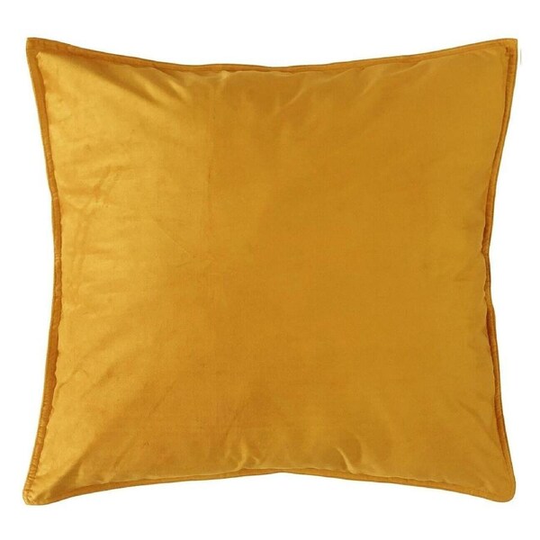 Velvet Cushion Square Mustard