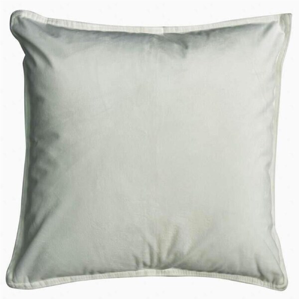 Velvet European Pillowcase White