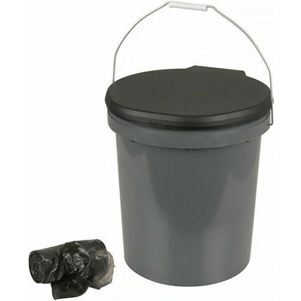 Ozoffer 20L Toilet BUCKET Portable Outdoor Box Thunder Boom Bush Dunny Travel Camping