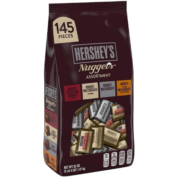 Hershey's Nuggets Assortment Milk Chocolate 145 Pieces 1.47kg