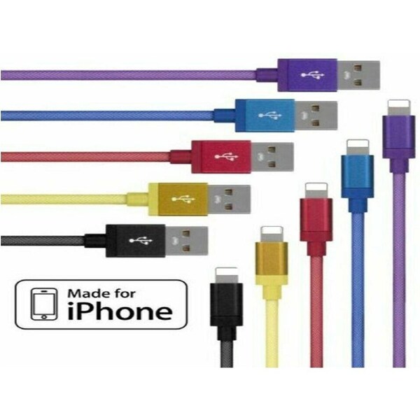 USB Cable Charger Data Sync for Apple iPhone 8 7 6 Plus X XS 11 12 13 14 Charging Cord