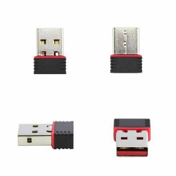 Ozoffer 3x USB Wireless Nano N 802.11n Mini WiFi N Network Adaptor Dongle for PC Laptop