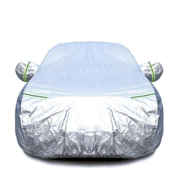 3XXL 3Layer Aluminum Waterproof Outdoor Car Cover Double Thick Rain UV Resistant