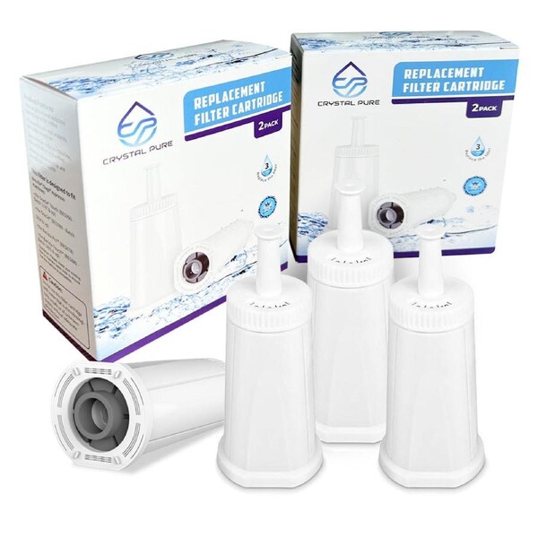 4x Water Filter Cartridge for Aldi K-fee EXPRESSI Capsule/K-fee Wave/Twins II/ Twins II & Latte/Lattensia+ Coffee Machine