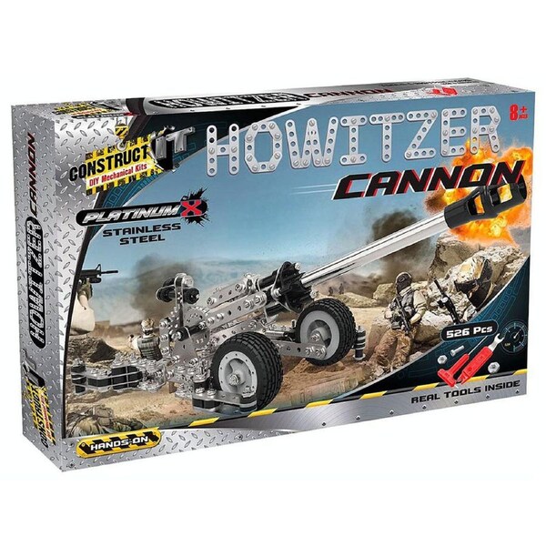 Construct It Howitzer Cannon 526 Pieces (BMS008011)