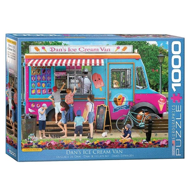 Dans Ice Cream Van Jigsaw Puzzles 1000 Pieces