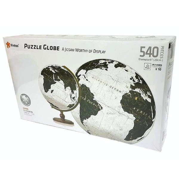 Puzzle Sphere 9 Inch Marble Earth Jigsaw Puzzles 540 Pieces