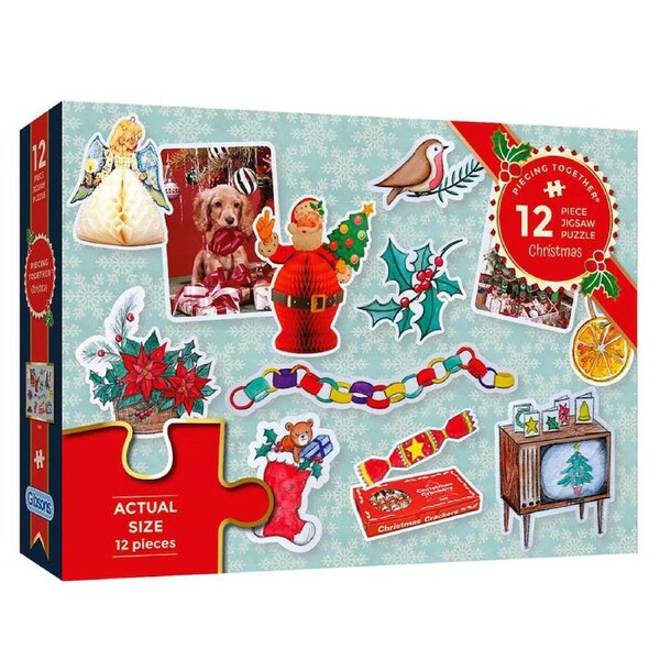 Piecing Together Christmas Jigsaw Puzzles 12 Pieces