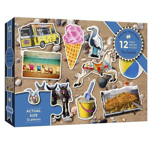 Piecing Together Seaside Jigsaw Puzzles 12 Pieces