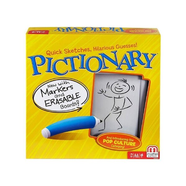Mattel Pictionary Family Board Game