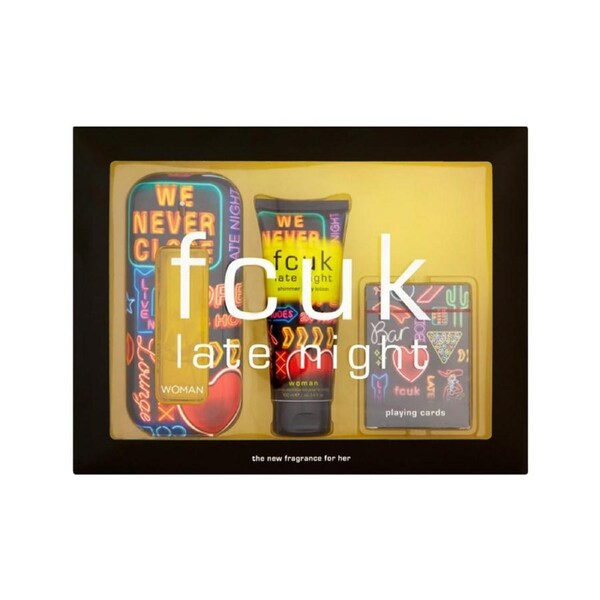 FCUK Late Night 3 Piece 100ml Eau de Toilette