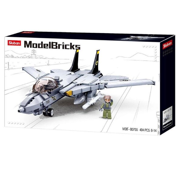 Army F14 TomCat Fighter 404 Pieces