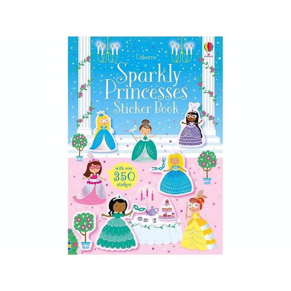Usborne Sparkly Princesses Sticker Book
