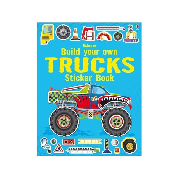 Build Your Own Trucks Sticker Book (USB564430)