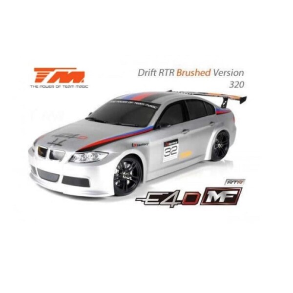 Brushless Motor RC Drift Car 1:10 4WD Ready to Run - Black 86