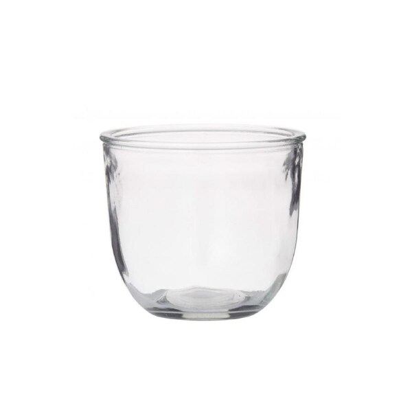 Rogue Clear Glass Fish Bowl Pot 13cm