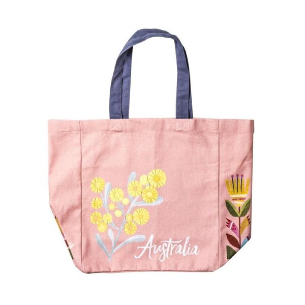 Australiana Pink Flora Tote