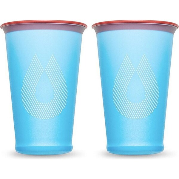 2pc Hydrapak 200ml Reusable Soft Speed Cup Drink Camping/Hiking Hydration Malibu