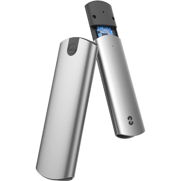 TDBT Tool-Less M.2 SATA+NVMe SSD Enclosure, 10Gbps USB-C to PCIe NVMe&SATA M.2 Hard Drive Adapter, M.2 Drive to USB-C External Storage Enclosure, Fits M-Key and B+M Key M.2 Dis