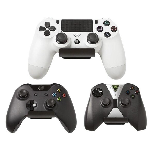 HIDEit Uni-C (2-Pack) Universal Controller Wall Mount - PS4 PS3 Xbox One 360 Nvidia