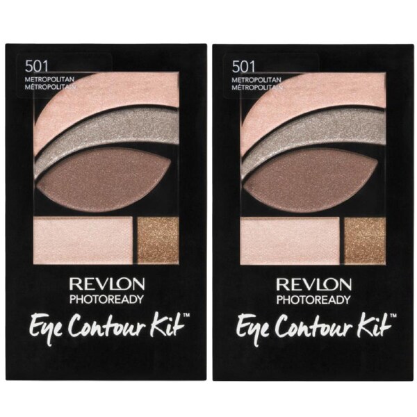 2 x Revlon PhotoReady Eye Contour Kit 2.8g - 501 Metropolitan