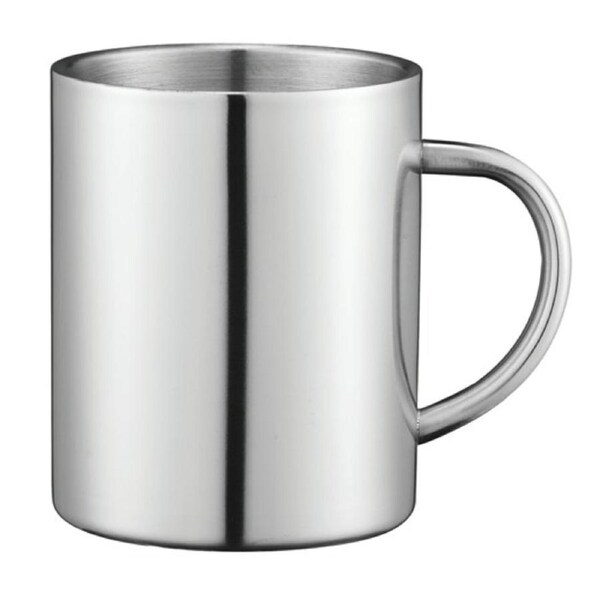 Ozoffer Stainless Steel Cup Mugs Drinking Coffee Camping Travel Kitchen 4 MUGS PICNIC