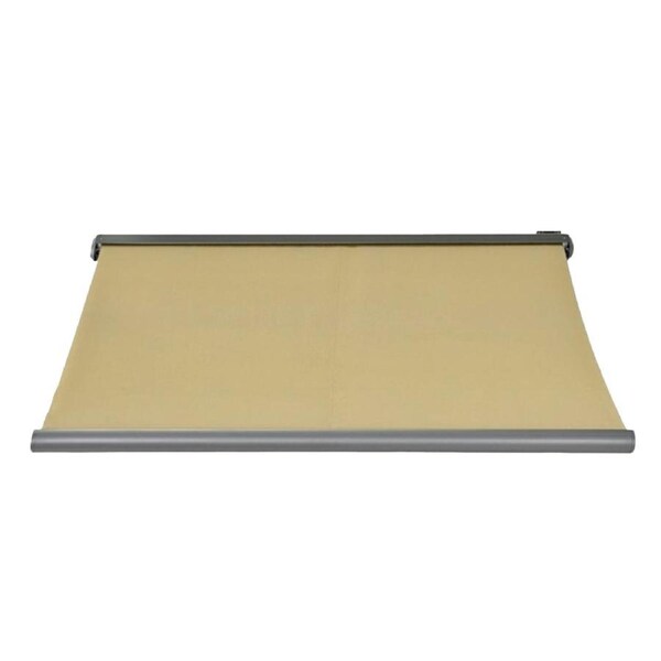 5.5m x 3.0m Retractable Folding Arm Awning Heavy Duty Full Cassette Motorised