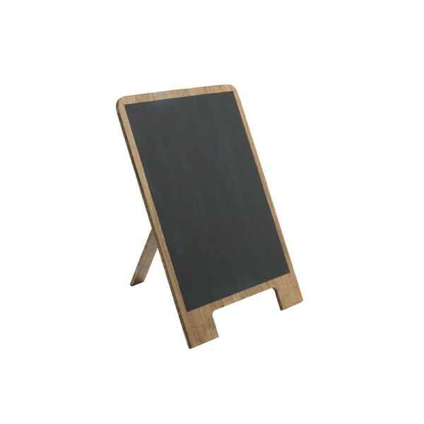 Sandleford 220mm Desktop Blackboard A5 Writing Board for Home/Office Desk Walnut