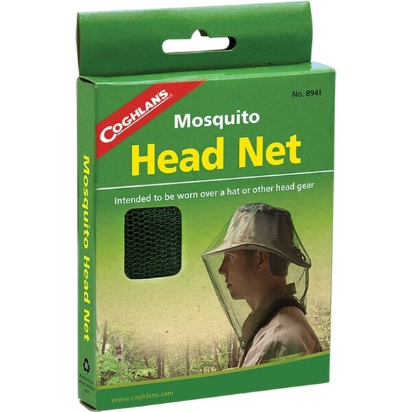 Coghlans Mosquito Head Net Insect Protector Camping/Hiking Bug Mesh Gear Protect