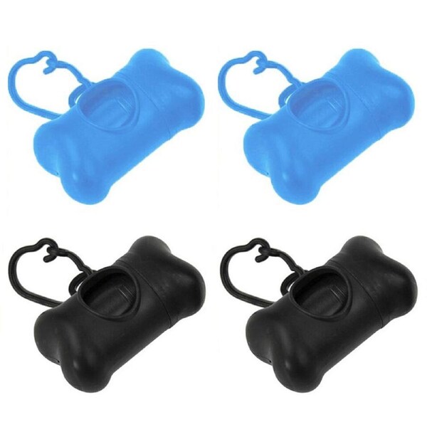 160pc Paws & Claws Dog Clean Up Bags Pet Waste Rolls w/ Dispenser Storage Asst.