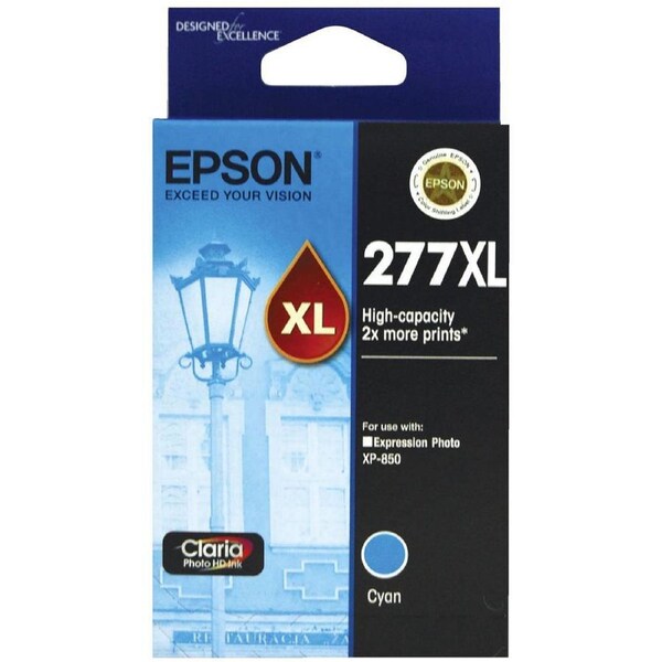 Original Epson 277XL Cyan Ink Cartridge Toner XP-850 XP-950 T278292
