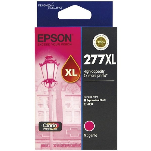 Original Epson 277XL Magenta Ink Cartridge Toner XP-850 XP-950 T278392